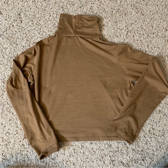 Olivia Rae Cropped Long Sleeve Turtleneck - Picture 7 of 7